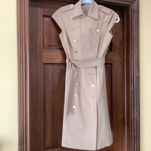 Calvin Klein| tan dress| size 2| knee high